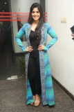 Megha Akash blue color coat